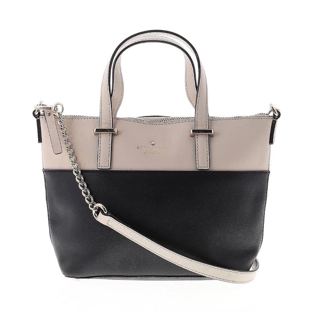 Kate Spade Black and Cream Crossbody Bag